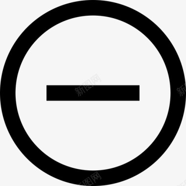 交通信号交通标志11线形图标图标