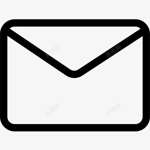 电子邮件接口60线性图标svg_新图网 https://ixintu.com 接口60 电子邮件 线性