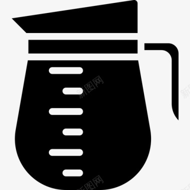 咖啡壶咖啡43加满图标图标