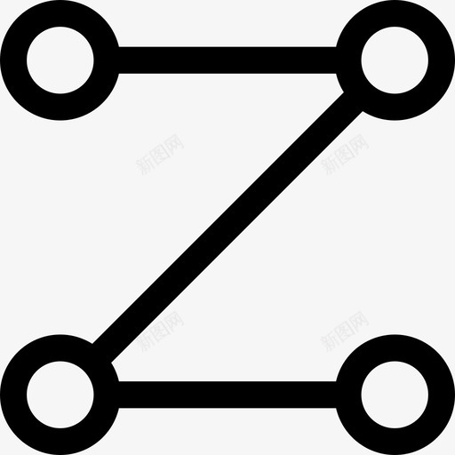 流连接节点图标svg_新图网 https://ixintu.com 停止 形状纹理 流 节点 进程 连接