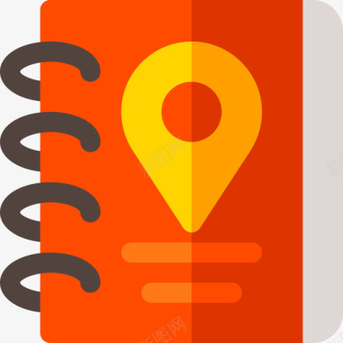 旅行指南旅行app14扁平图标图标