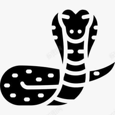 眼镜王蛇印度13雕文图标图标