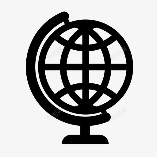 地球仪书桌地球仪地图图标svg_新图网 https://ixintu.com 书桌地球仪 地图 地球仪 学校 旅游