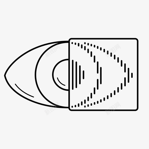 人工智能眼睛机器学习图标svg_新图网 https://ixintu.com 人工智能 机器人 机器学习 眼睛