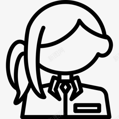 女孩阿凡达52直系图标图标
