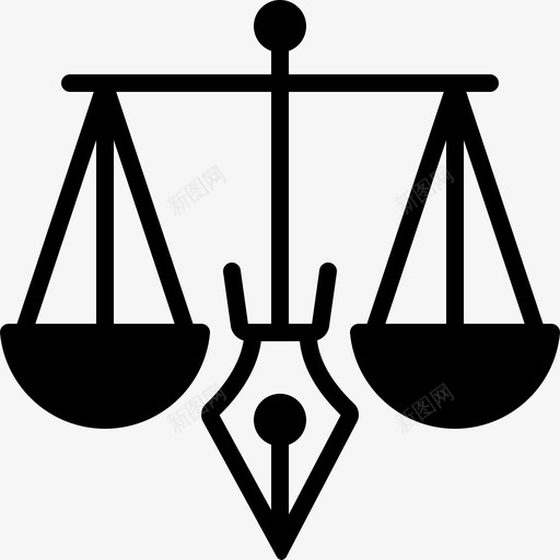 合法性平衡性公正性图标svg_新图网 https://ixintu.com 公正性 合法性 平衡性 惩罚