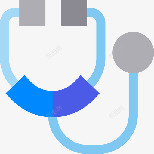 听诊器紧急情况13扁平图标svg_新图网 https://ixintu.com 听诊器 扁平 紧急情况13