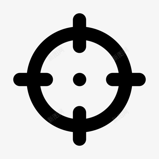 目标业务交叉线图标svg_新图网 https://ixintu.com 业务 业务和管理线 交叉线 焦点 目标 管理