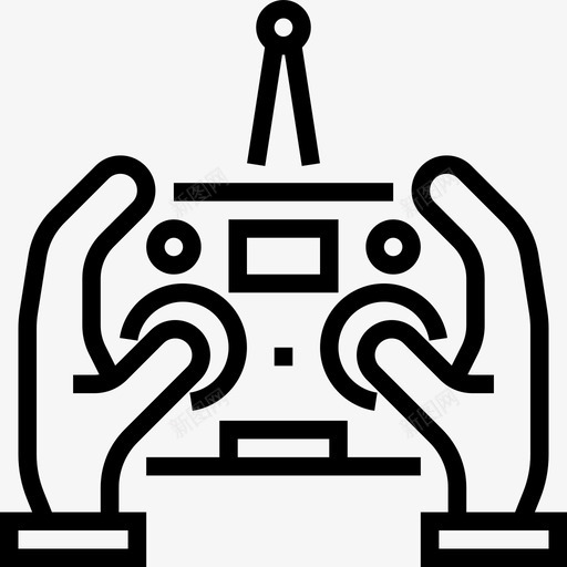 控制照相机无人机图标svg_新图网 https://ixintu.com 控制 摄影 无人机 照相机 玩具