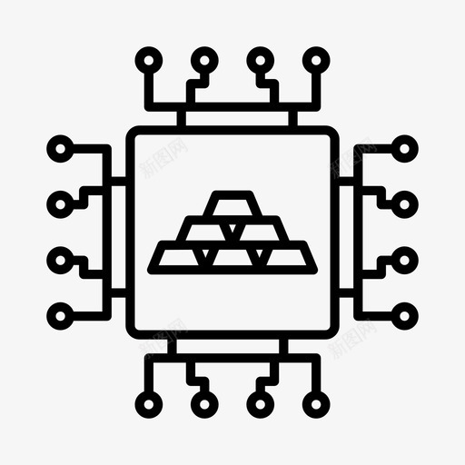 技术投资商业金融图标svg_新图网 https://ixintu.com 商业 技术投资 支付 金融