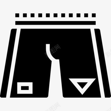 裤子足球30字形图标图标