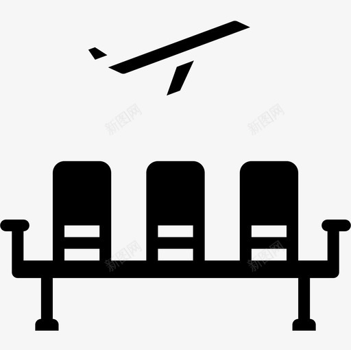 机场113号机场实心图标svg_新图网 https://ixintu.com 113号机场 实心 机场