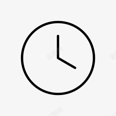 时钟时间定时器图标图标