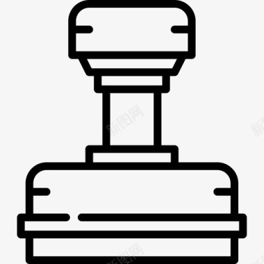 邮票艺术工作室16线性图标图标