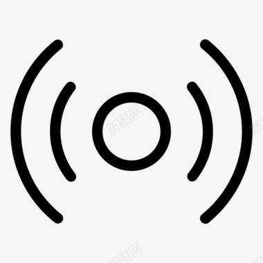 wifi通信连接图标图标