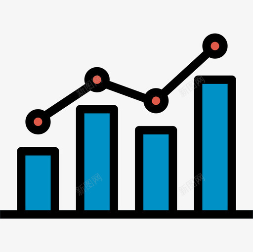 分析搜索引擎优化网站4线性颜色图标svg_新图网 https://ixintu.com 分析 搜索引擎优化网站4 线性颜色