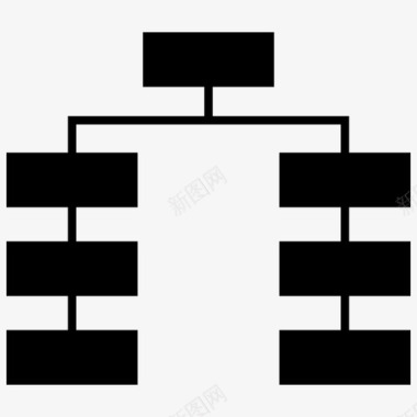 图表分析流程图图标图标