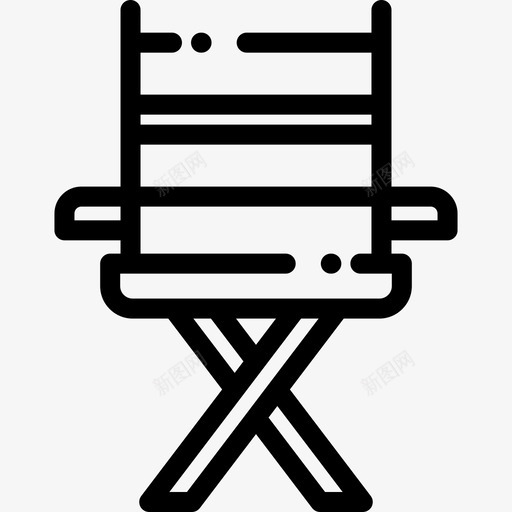 椅子烧烤5直系图标svg_新图网 https://ixintu.com 椅子 烧烤5 直系