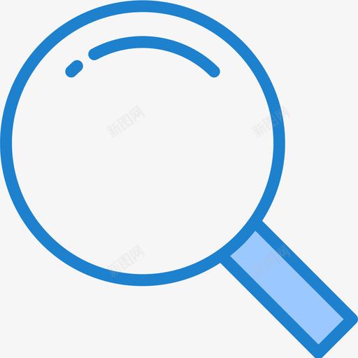 Loupe搜索引擎优化和在线营销19蓝色图标svg_新图网 https://ixintu.com Loupe 搜索引擎优化和在线营销19 蓝色