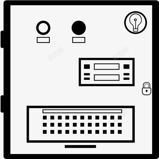 17 应急照明柜svg_新图网 https://ixintu.com 17 应急照明柜