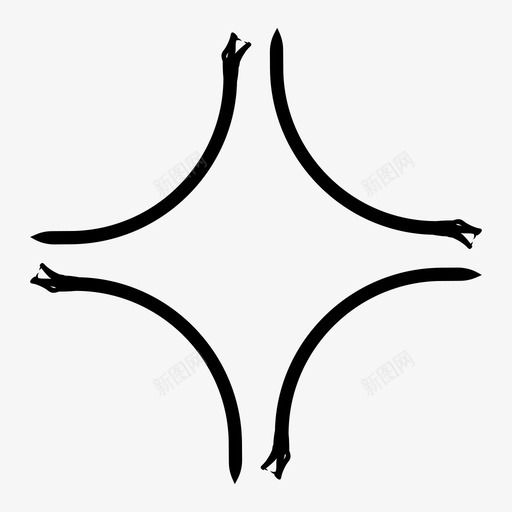 蛇之星标记蛇图标svg_新图网 https://ixintu.com 标记 蛇 蛇之星 蛇风格的图标