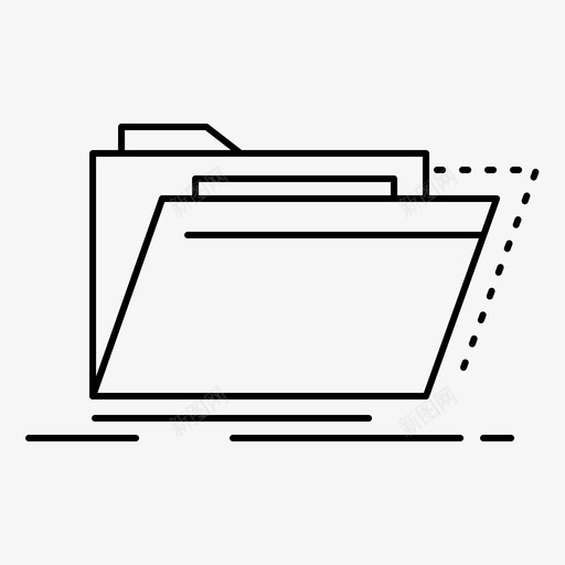 文件夹档案目录图标svg_新图网 https://ixintu.com 文件 文件夹 档案 目录 软件工程和视频游戏