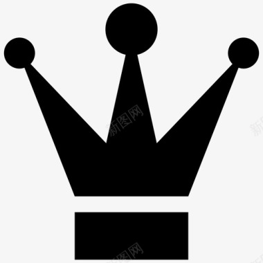 皇冠皇冠符号皇冠纹身图标图标