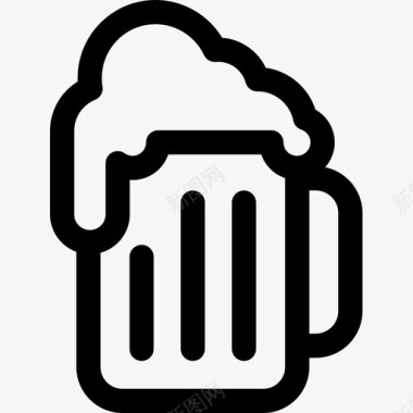 啤酒感恩节31直系图标图标