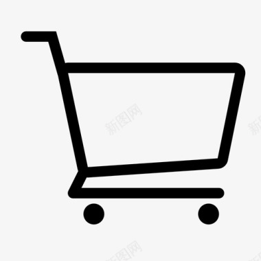 购物车电子商务网上商店图标图标
