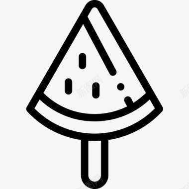 冰棒纯素食品2直系图标图标