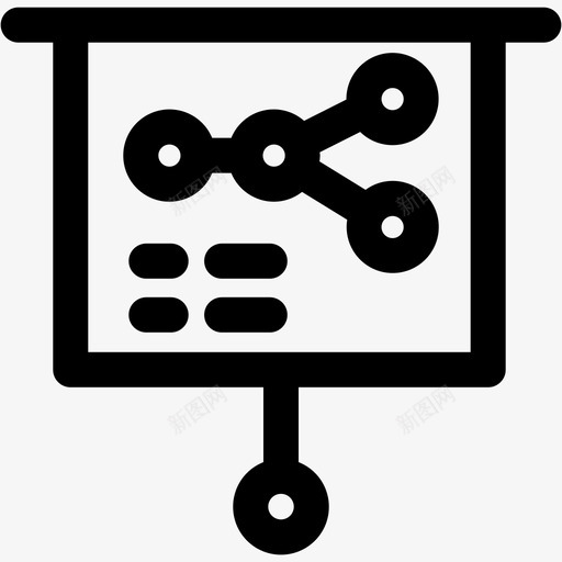 信息板项目管理图标svg_新图网 https://ixintu.com 信息板 项目管理