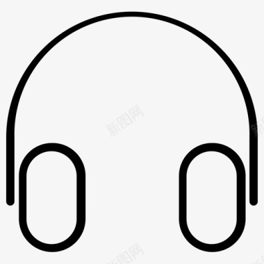 耳机硬件助听器图标图标