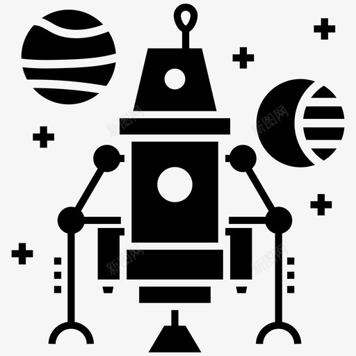 太空机器人安卓人工智能图标svg_新图网 https://ixintu.com 人工智能 仿生人 太空和银河系图标包 太空机器人 安卓 类人