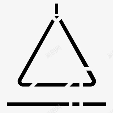 三角古典音乐图标图标