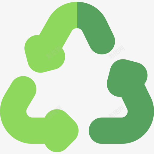 回收回收18扁平图标svg_新图网 https://ixintu.com 回收 回收18 扁平