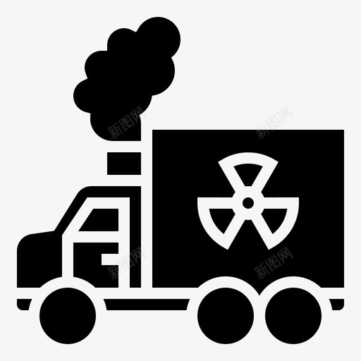 运输货物集装箱图标svg_新图网 https://ixintu.com 交付 废物 核废料 货物 运输 集装箱