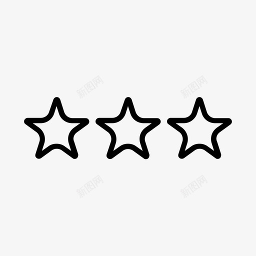 星级最佳喜欢图标svg_新图网 https://ixintu.com 喜欢 排名 星级 最佳 用户界面 评分