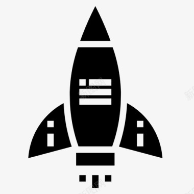火箭商业246固体图标图标