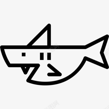 鲨鱼动物9直系图标图标