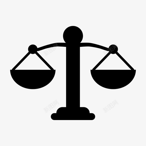 法律平衡正义法律尺度图标svg_新图网 https://ixintu.com 正义 法律尺度 法律平衡
