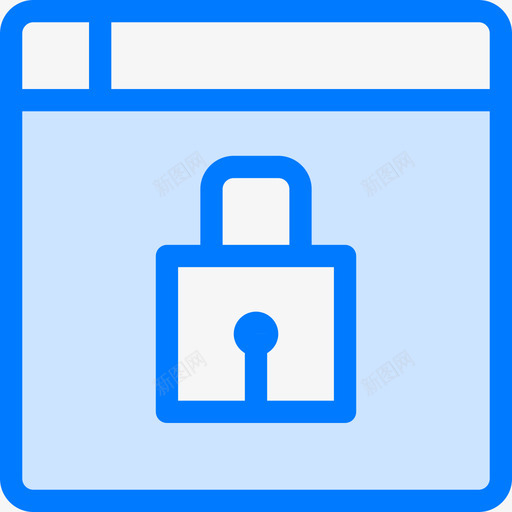安全网络安全57蓝色图标svg_新图网 https://ixintu.com 安全57 安全网络 蓝色