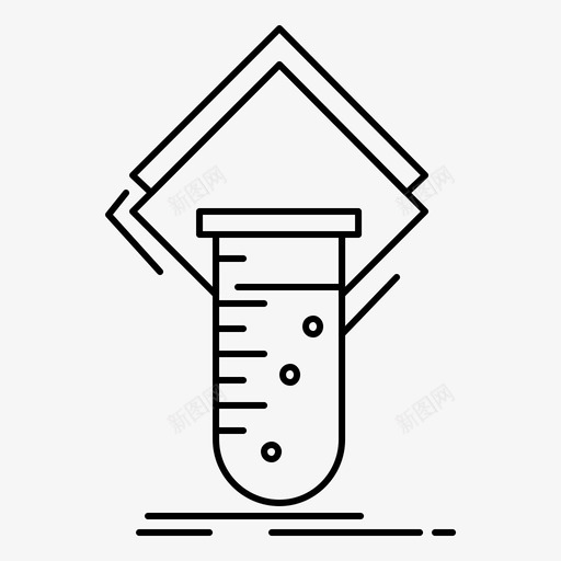 实验室测试化学研究图标svg_新图网 https://ixintu.com 化学 实验室测试 数据科学和制造实验室 测试 研究 试管