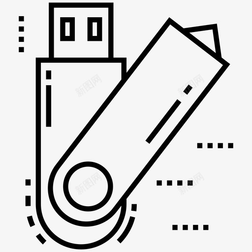usb闪存驱动器跳转驱动器图标svg_新图网 https://ixintu.com U盘 usb 内存存储 技术设备线图标 笔驱动器 跳转驱动器 闪存驱动器