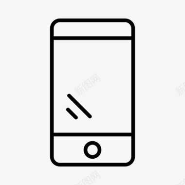 手机设备数字屏幕图标图标