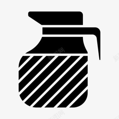 水壶咖啡馆饮料图标图标