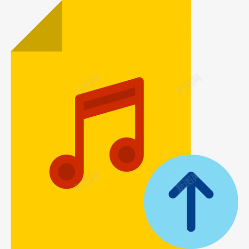 音乐文件多媒体37平面图标svg_新图网 https://ixintu.com 多媒体37 平面 音乐文件