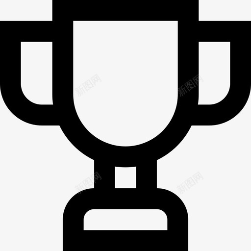 杯足球25直线型图标svg_新图网 https://ixintu.com 杯 直线型 足球25