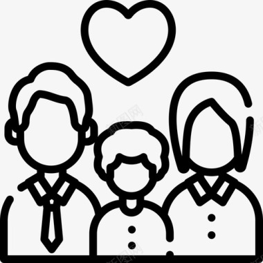 家庭爱情52直系图标图标