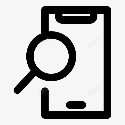移动搜索iphone辅助功能1gapbold图标svg_新图网 https://ixintu.com iphone 移动搜索 辅助功能1gapbold