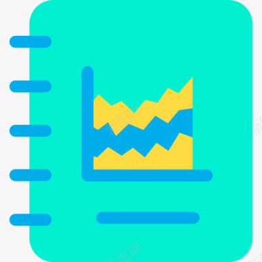笔记本分析2扁平图标图标